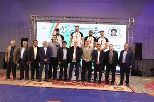 رقابت های بین المللی کشتی آزاد جوانان – جام هاشمی نژاد – بهشهر (گزارش تصویری - 3)